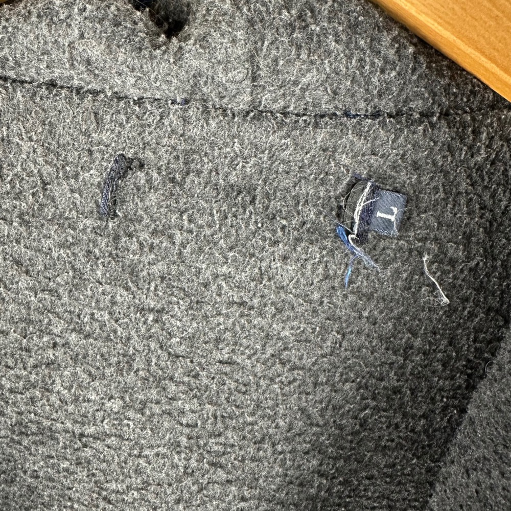 Polo Sport Ralph Lauren Vintage 90s Windbreaker Jacket Blue Fleece Lined Mens L - Picture 6 of 8